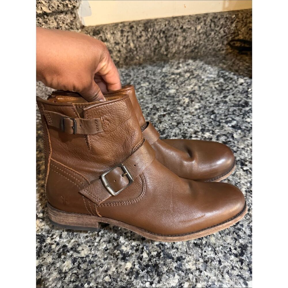 Frye Tyler Engineer Boots Women’s Size 9 - Picture 6 of 6